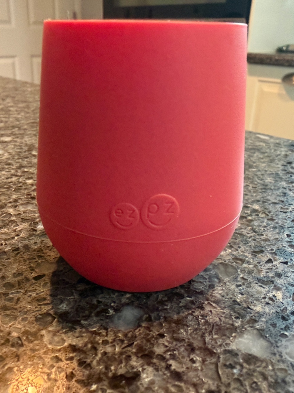 EZPZ Red Silicone Cup - Kids Tableware Accessory